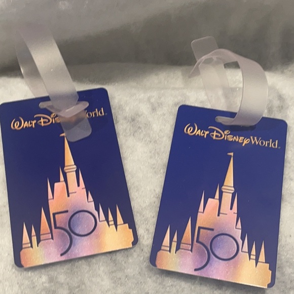 Disney Bags Saletwo 5th Anniversary Walt Disney World Luggage Tags
